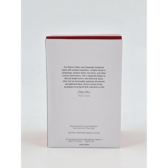 Hallmark Keepsake Ornament Nightmare Before Christmas Jack Disney Halloween - Picture 3 of 6